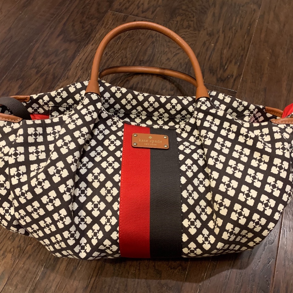 Kate Spade diaper bag with changing pad